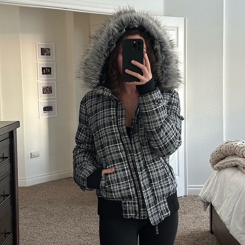Core Ski Jacket with Faux Fur Lined Removable Hood
